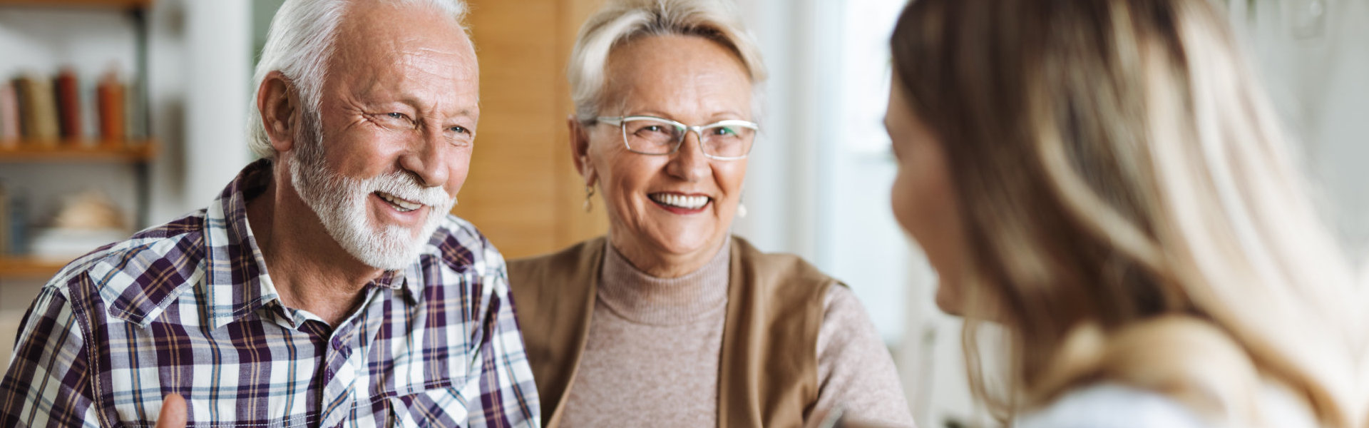 elderly couple