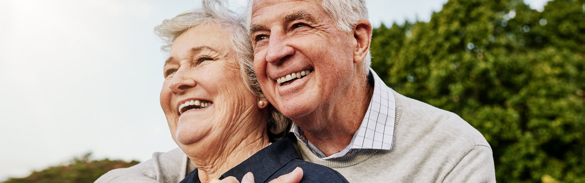 elderly couple